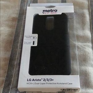 LG Aristo 2/3/3+ black case